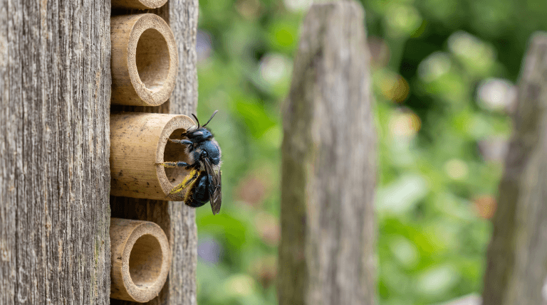 How to Attract Mason Bees to Your Garden