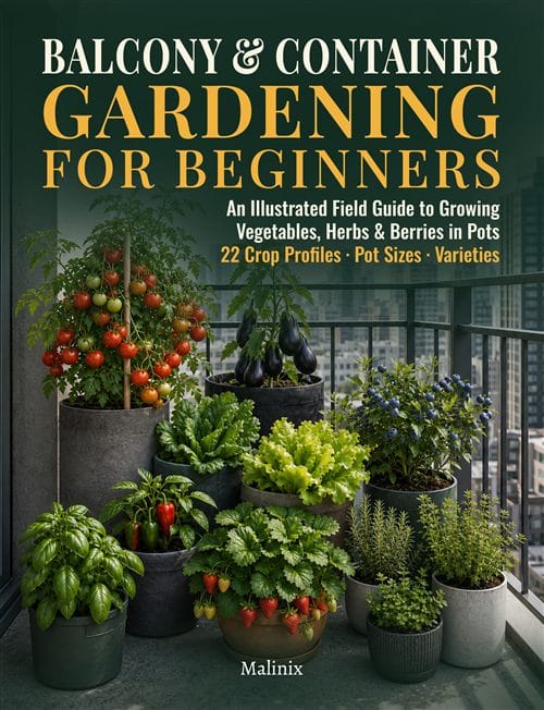 Balcony & Container Gardening for Beginners cover
